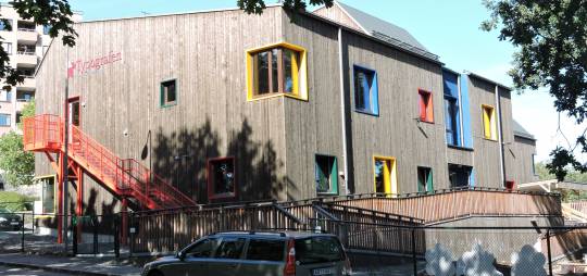 Projekt budowlano-wykonawczy konstrukcyjny modułowego budynku przedszkola RUBINNEN w Szwecji, o powierzchni ok.1200 m²