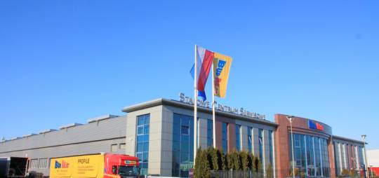 Wielobranżowy projekt hali Stalowego Centrum Serwisowego dla firmy BUDMAT w Płocku
